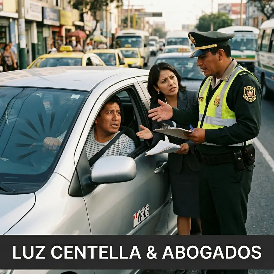 ABOGADO DE INFRACCIONES LEVES DE TRANSITO EN EL PERU