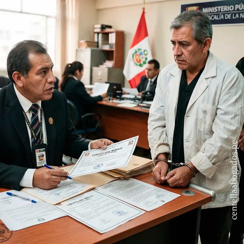 abogado penalista abogado de delitos contra la fe publica certificado medico falso