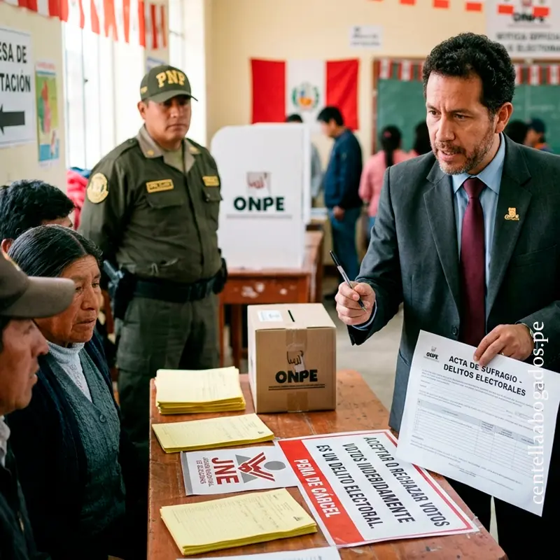 abogados penalistas abogados de delitos electorales consecuencias legales de aceptar o rechazar votos en la mesa de sufragio en el Perú abogados penalistas abogados de delitos electorales consecuencias legales de aceptar o rechazar votos en la mesa de sufragio en el Perú