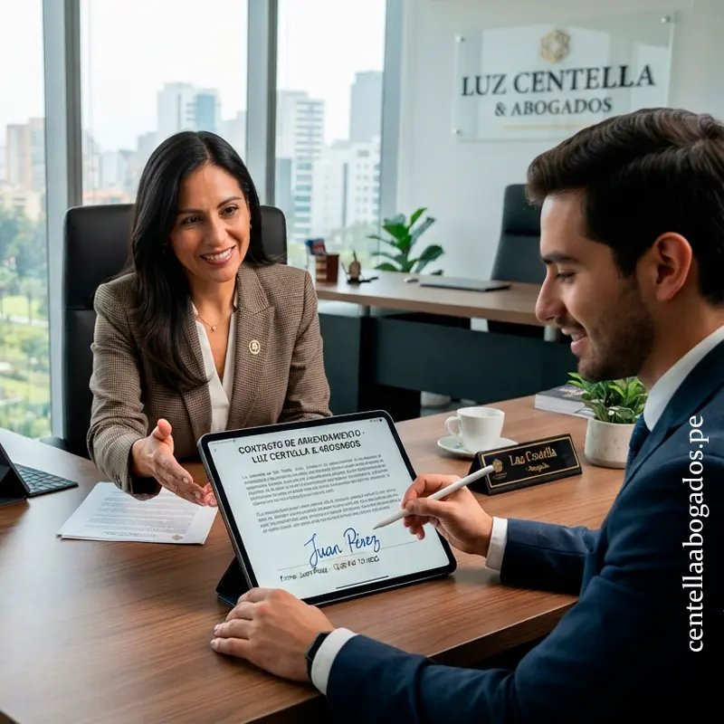 Abogado inmobiliario Abogado de Contrato de Alquiler Inmobiliario firma digital