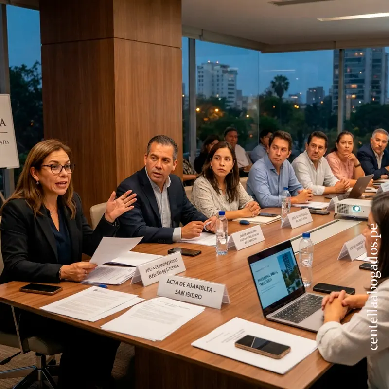 Abogado inmobiliario Abogado de Junta de Propietarios reelección de propietarios en la directiva