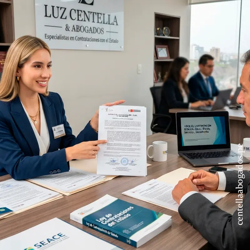 Abogados de Contrataciones con el Estado Luz Centella & Abogados tipos de contratos con el estado