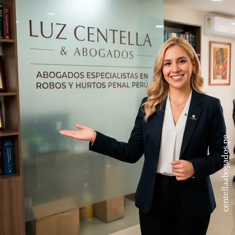 Abogados penalistas Abogado Especialista en Robos y Hurtos los mejores en el Peru Luz Centella & Abogados